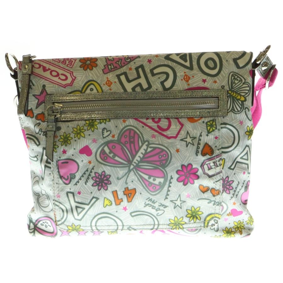 COACH コーチ ポピー ショルダーバッグ スパンコール シルバー COACH コーチ ポピーショルダー ショルダーバッグ ポーチ 2way