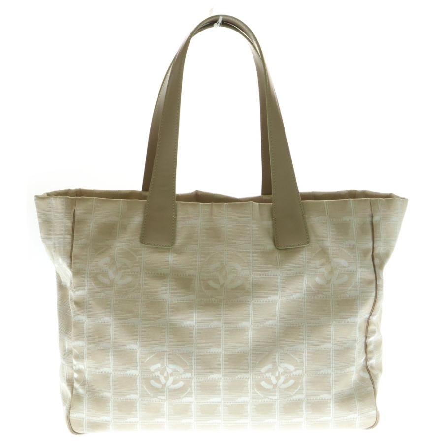 CHANEL シャネル　トートバッグ　ニュートラベルライン　ベージュ CHANEL シャネル ニュートラベルライン トートMM トートバッグ