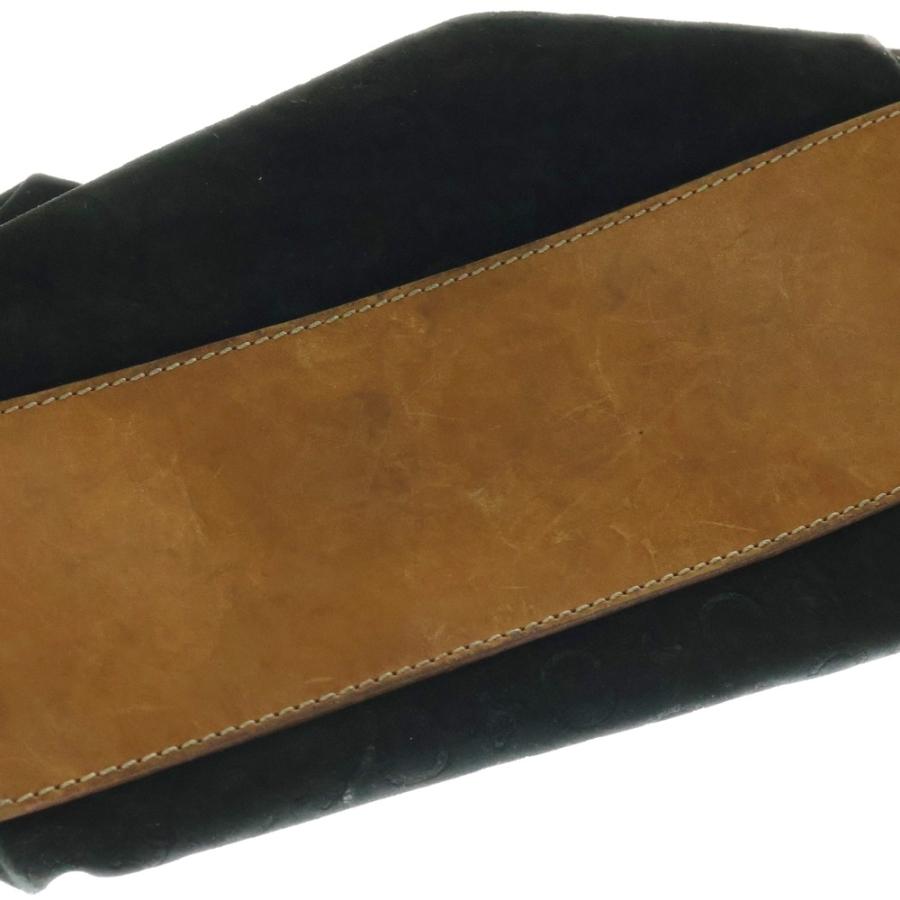 CELINE セリーヌ Cマカダム エンボス スウェードレザー ワンショルダー