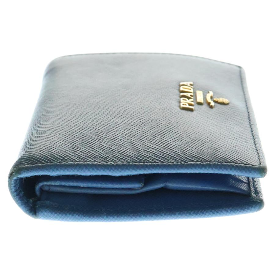 PRADA（プラダ） サフィアーノ コンパクトウォレット 二つ折り財布