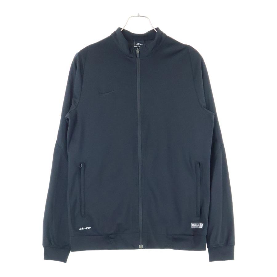 NIKE（ナイキ） スウォッシュロゴ刺繍 スタンドカラー ジップアップ