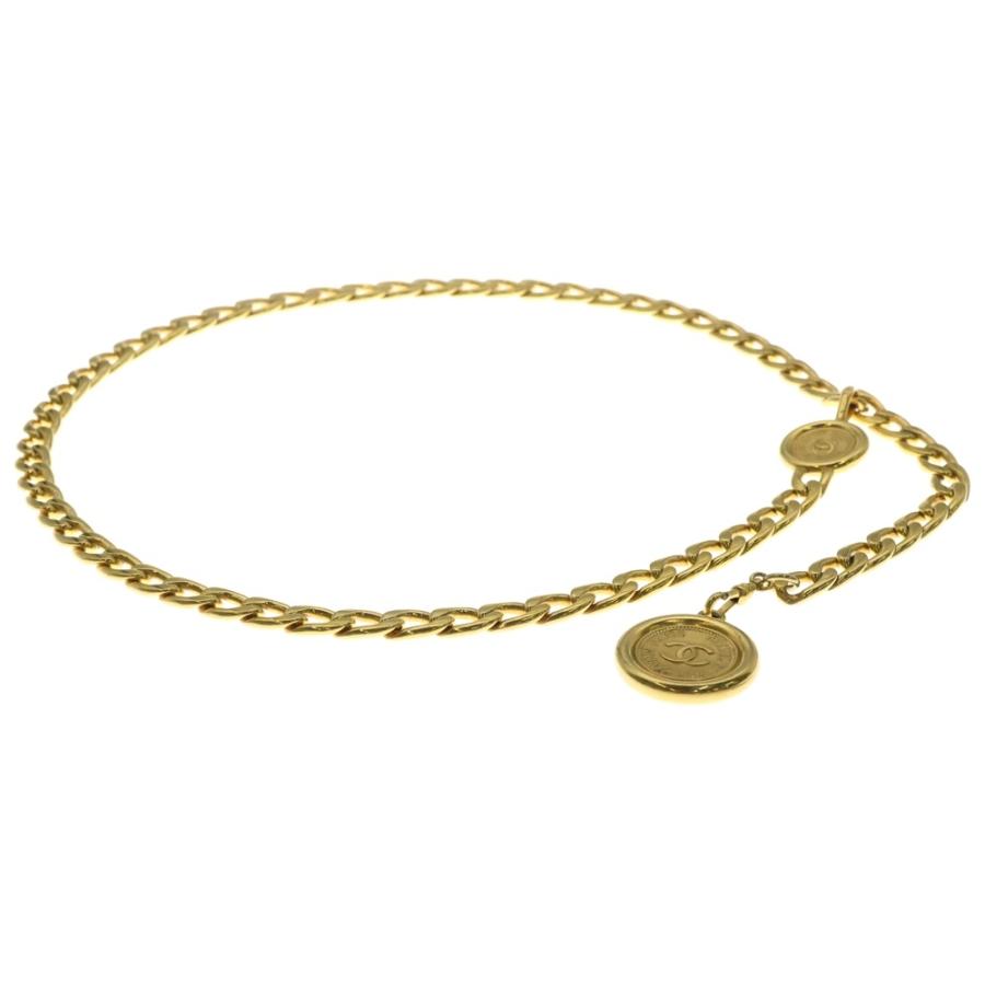 CHANEL（シャネル） ココマーク チェーンベルト ゴールド GP ラウンド