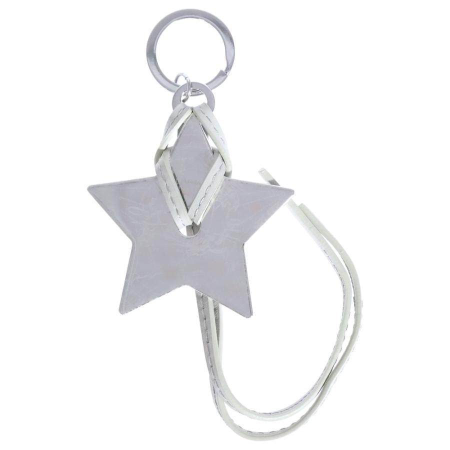 極美品】 クリスチャンディオール キーホルダー スター 世界地図 シルバー