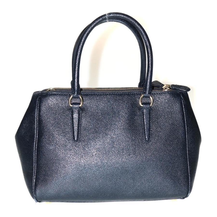 COACH コーチ　2WAY ショルダーバッグ　ハンドバッグ　ネイビー 楽天市場】【バッグ】COACH コーチ レザー 2WAY ハンドバッグ