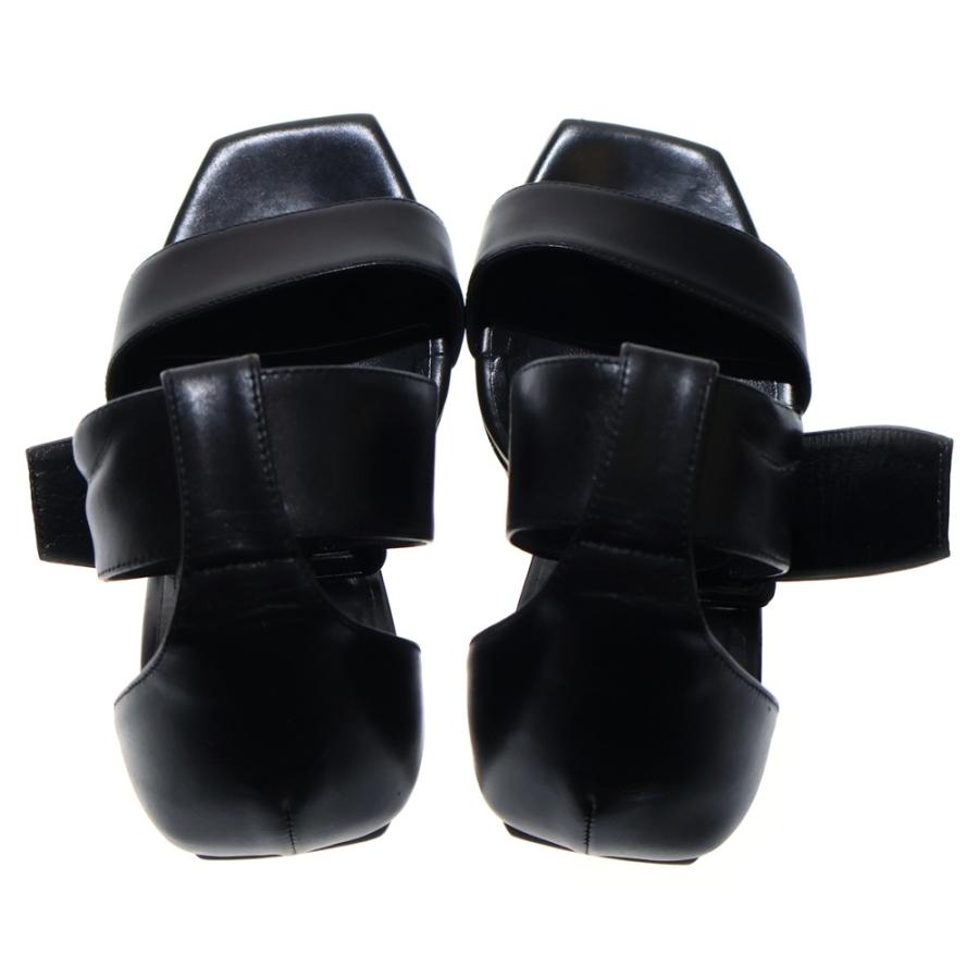 SAINT LAURENT PARIS サンローランパリ スクエアトゥ ウェッジソール  