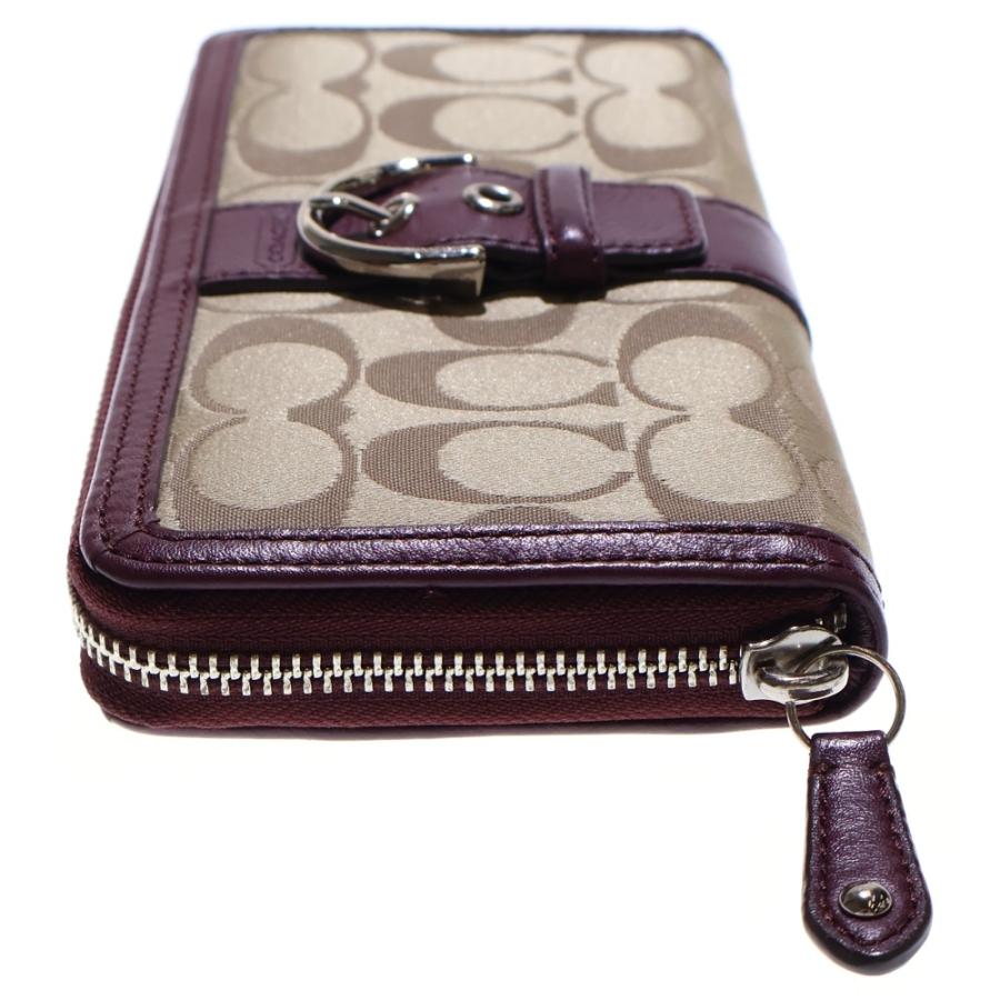 未使用 COACH コーチ シグネチャー 長財布 F39189 ラウンドファスナ COACH（コーチ） シグネチャー ラウンドファスナー 長財布 ロング