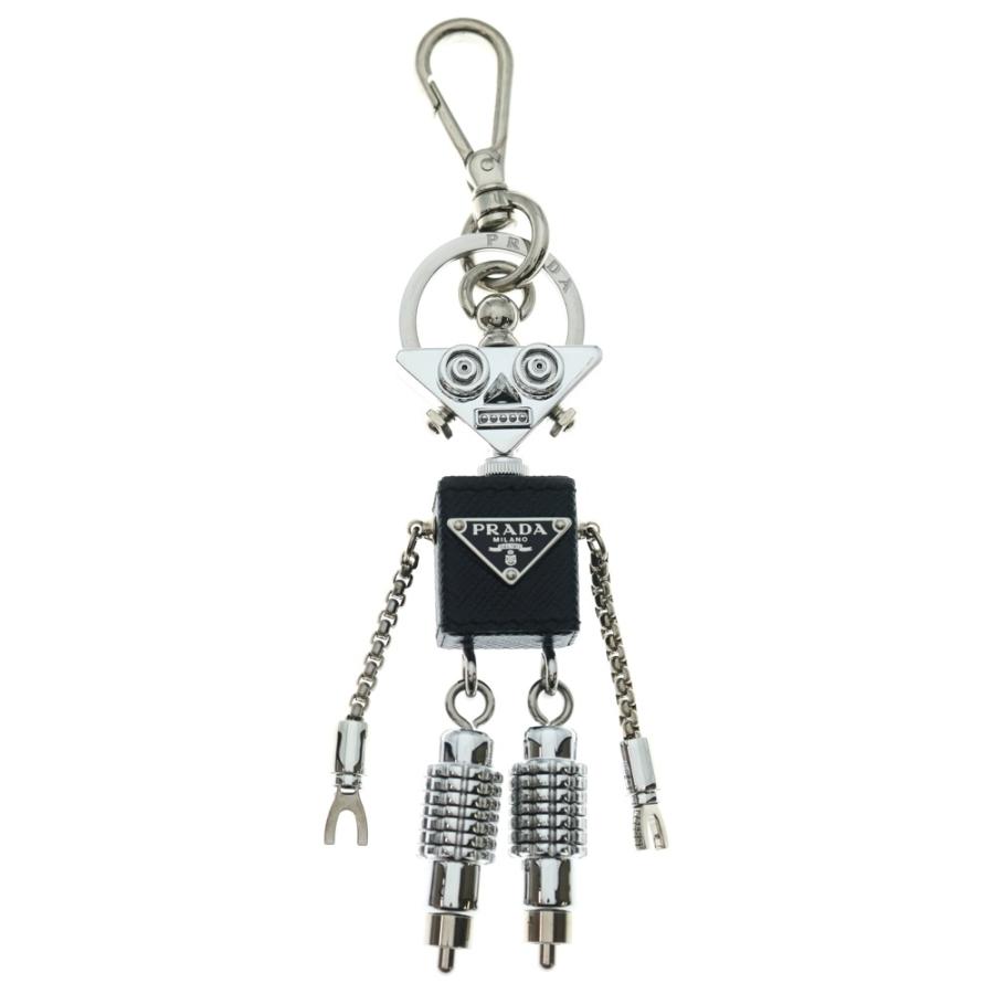 美品 PRADA プラダ ジャック ロボット チャーム　キーリング キーホルダー PRADA（プラダ） ロボット キーリング キーホルダー バッグチャーム