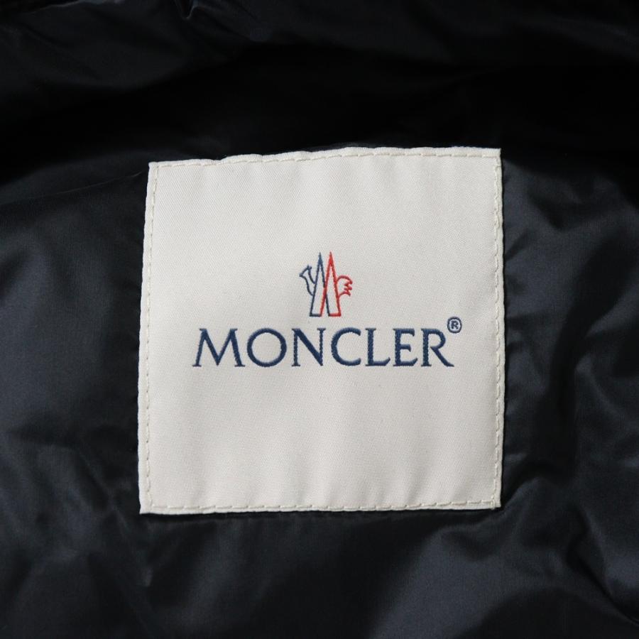 モンクレール 2021年モデル リアーネ ダウンベスト ワッペン ホワイト MONCLER（モンクレール） 19SS LIANE リアーネ ワッペンロゴ スナップ