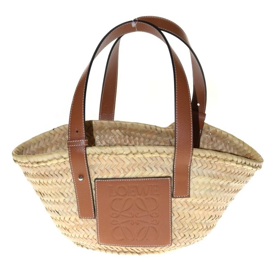 LOEWE ロエベ カゴバッグ ハンドバッグ ミニトートバッグ ブラウン