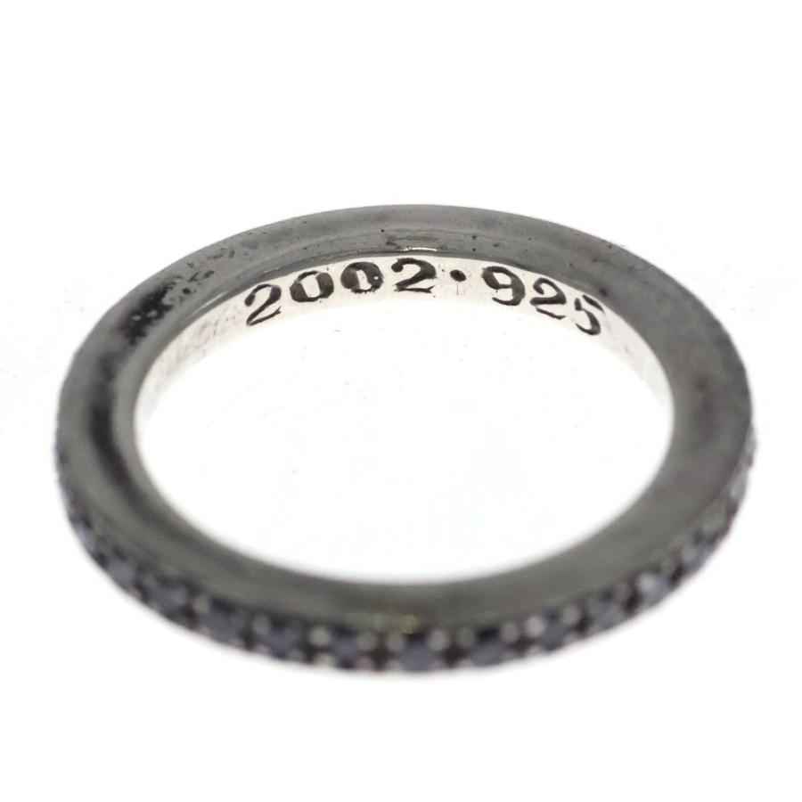クロムハーツNTFLリング7号 CHROME HEARTS（クロムハーツ） NTFL ブラックダイヤリング 指輪