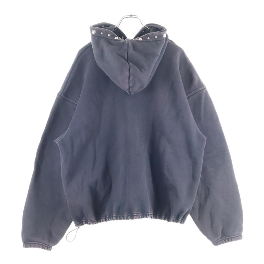 THUG CLUB サグクラブ 24SS PEACE STUD HOODIE プリント フード