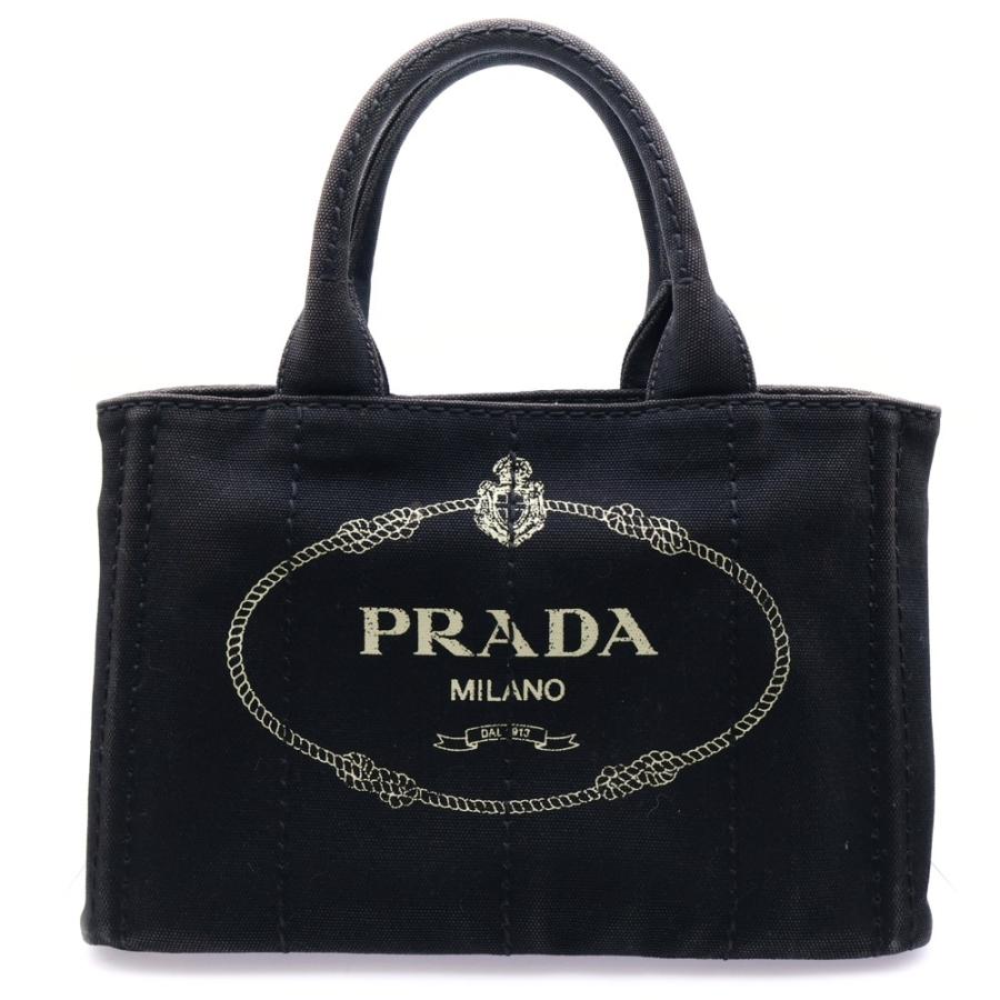 PRADA プラダ カナパS 2way ハンドバッグ デニム NERO プラダ PRADA 2WAYバッグ CANAPA RICAMO カナパ 1BG464 2CYA 3OM F0002