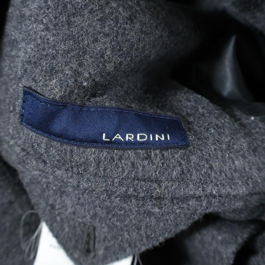 LARDINI（ラルディーニ） ウールフランネル ソリッド チェスター