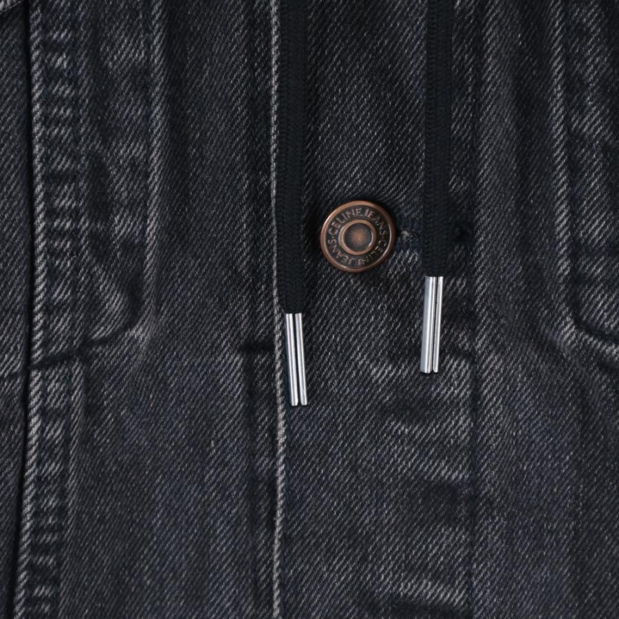 CELINE（セリーヌ） ロゴプリント フーディー ドッキング デニム