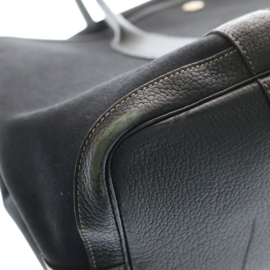 HERMES（エルメス） ガーデンパーティPM トートバッグ ブラックトワル