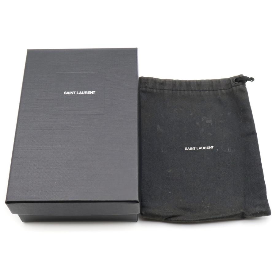 SAINT LAURENT PARIS サンローランパリ 二つ折り財布 コンパクト