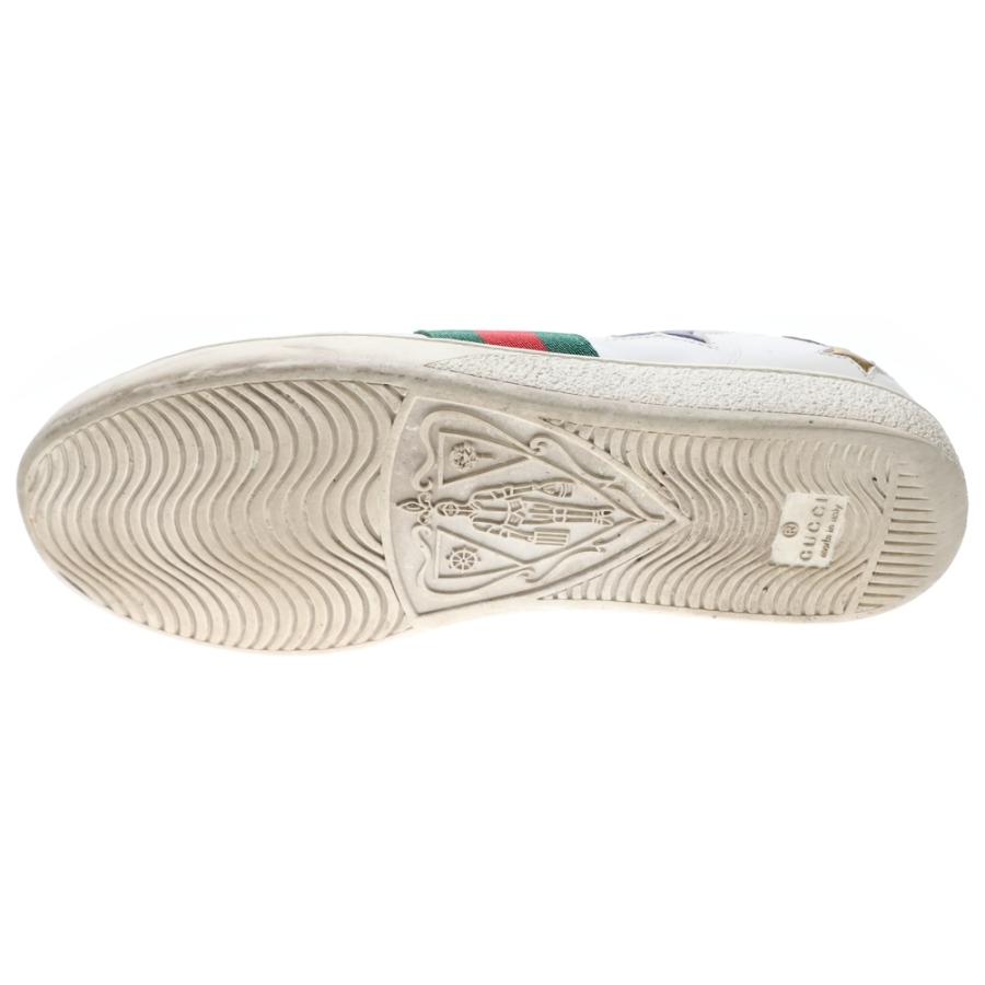 GUCCI（グッチ） ACE エース シェリーライン スター切り替え レザー