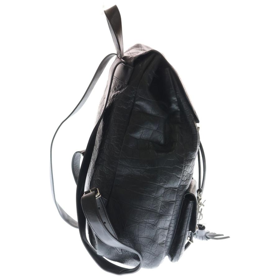 SAINT LAURENT PARIS サンローランパリ バックパック リュック クロコ