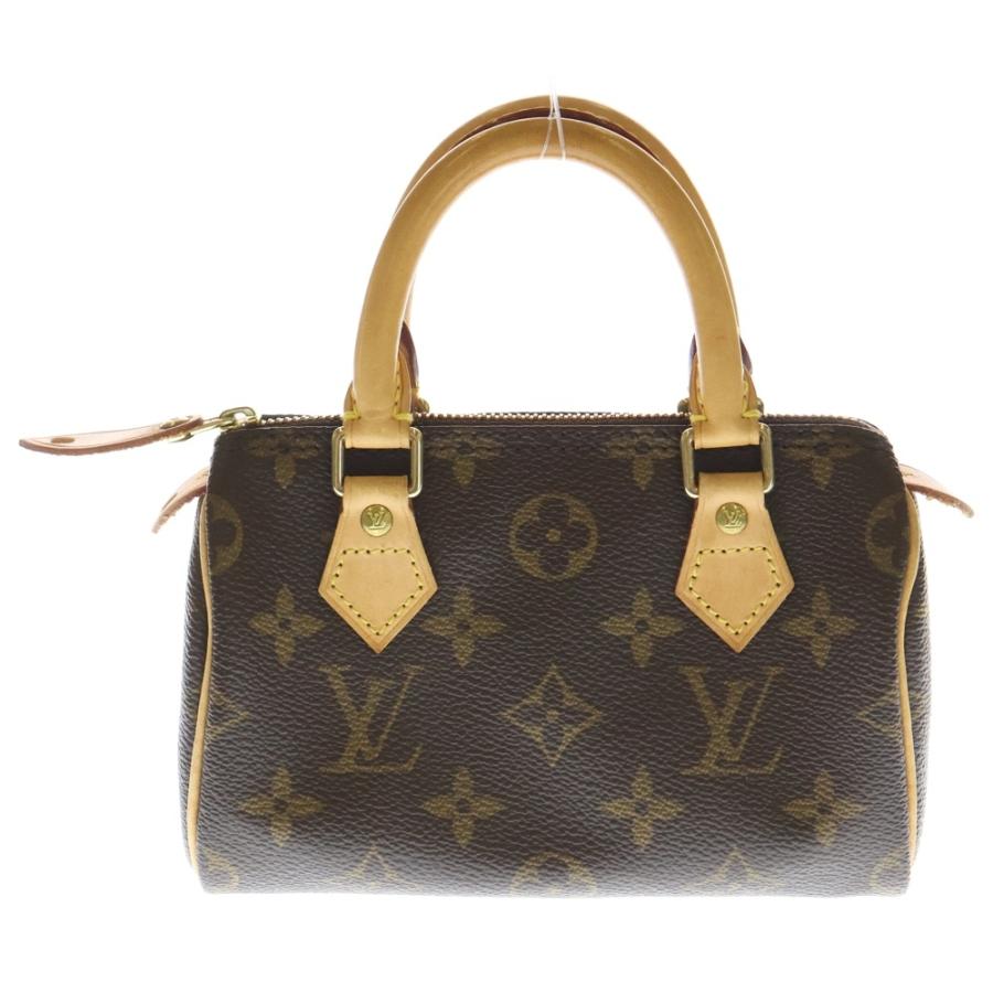 LOUIS VUITTON（ルイ・ヴィトン） モノグラム ミニスピーディ ブラウン
