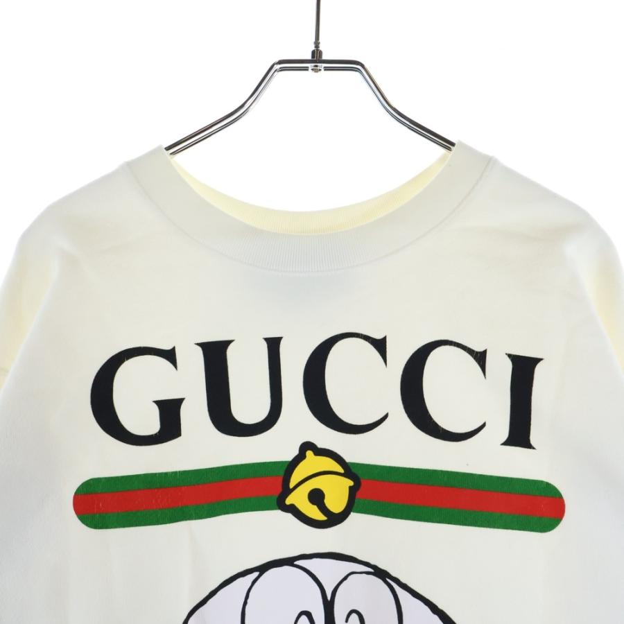 GUCCI（グッチ） ×ドラえもん ロゴプリント クルーネック プルオーバー