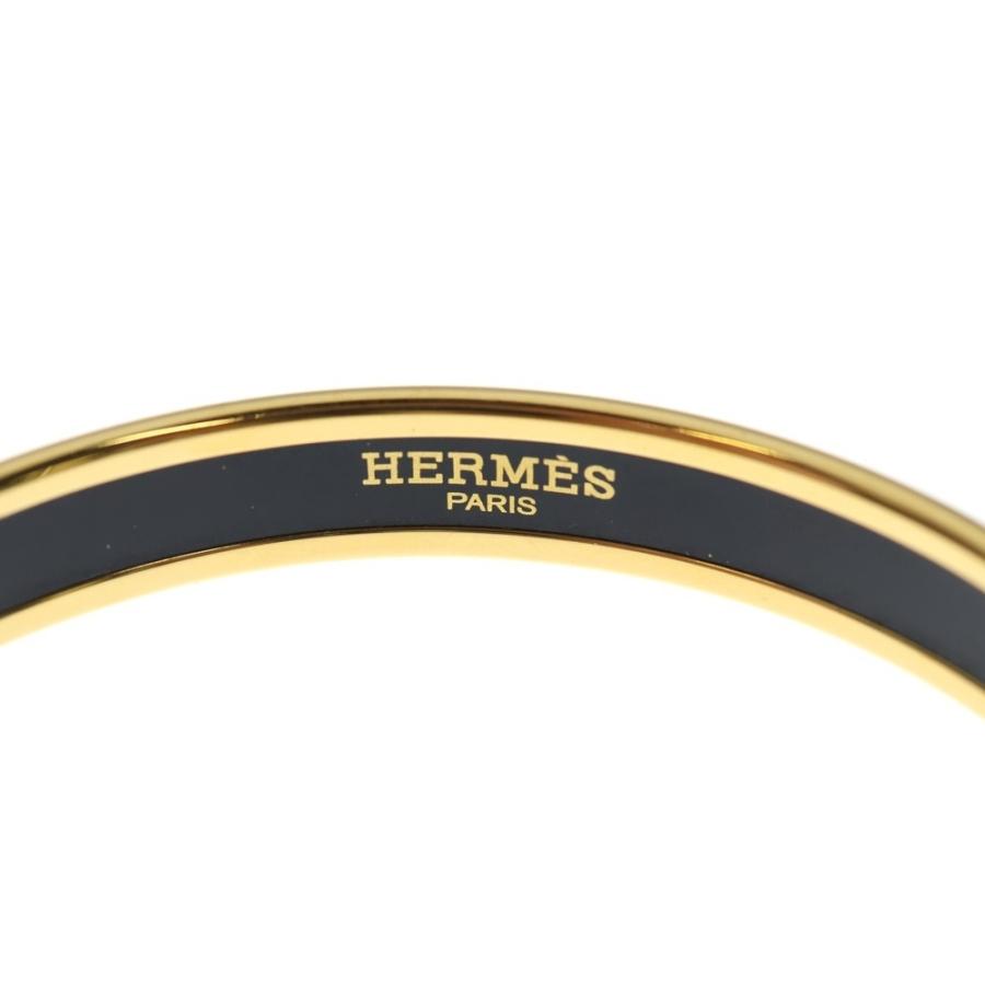 HERMES（エルメス） エマイユ バングル ブレスレット ライトグリーン