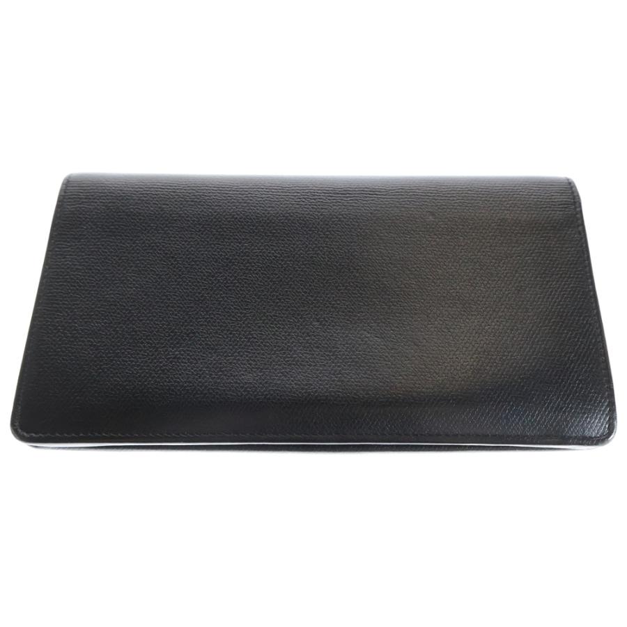 CHANEL シャネル ブラックレザー 二つ折り財布 ココボタン 長財布 CHANEL（シャネル） ココボタン 二つ折り長財布 ブラック レザー