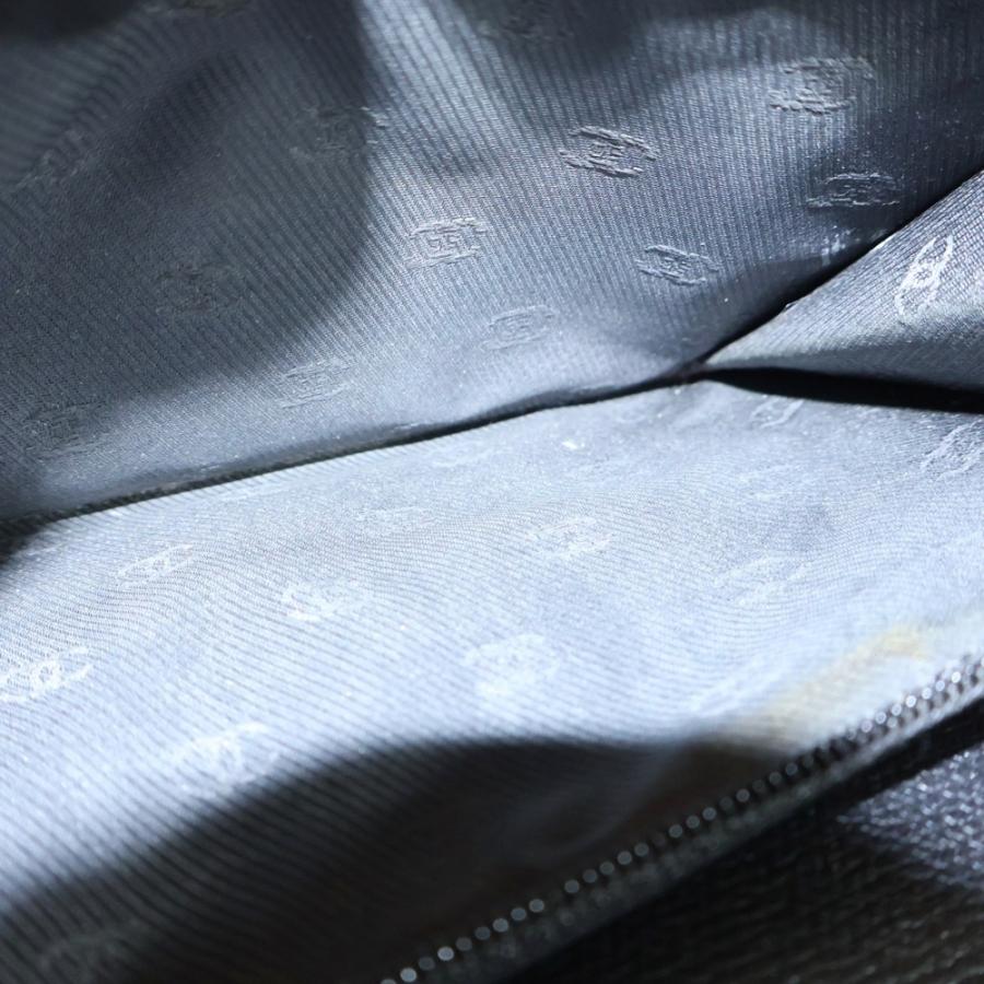 CHANEL シャネル ブラックレザー 二つ折り財布 ココボタン 長財布 CHANEL（シャネル） ココボタン 二つ折り長財布 ブラック レザー