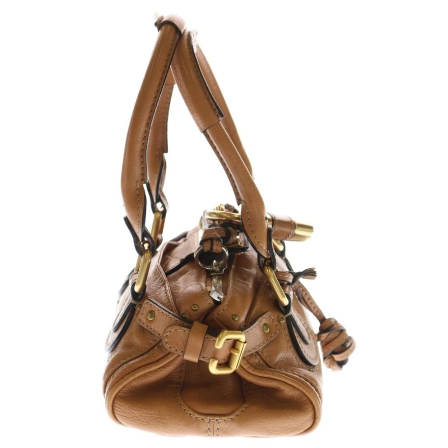 Chloe（クロエ） ミニパディントン レザー ハンドバッグ ブラウン