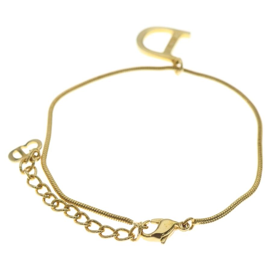 DIOR ディオール ロゴ ドックタグ ブレスレット ボールチェーン