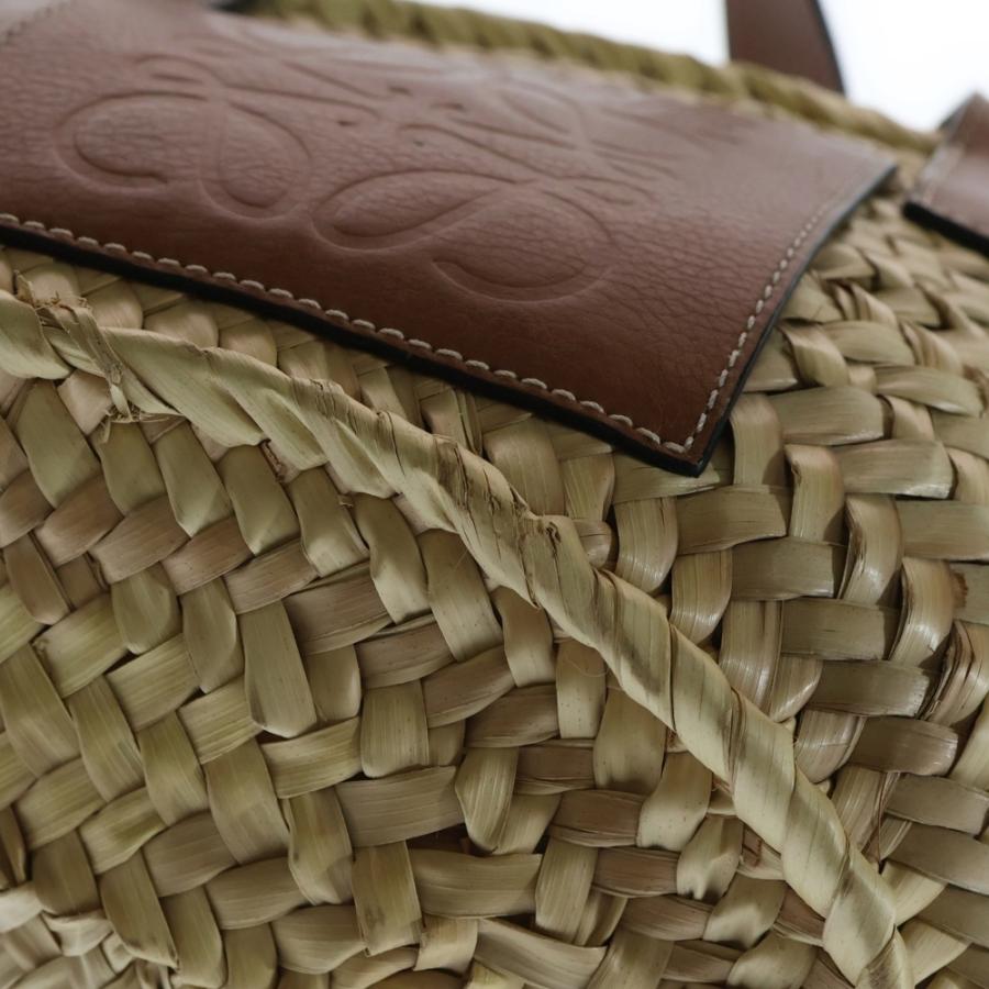 LOEWE（ロエベ） アナグラムパッチ カゴバッグ スモール ハンドバッグ