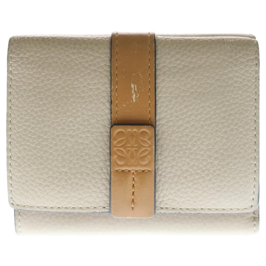 LOEWE（ロエベ） トライフォールドウォレット コンパクトウォレット 三