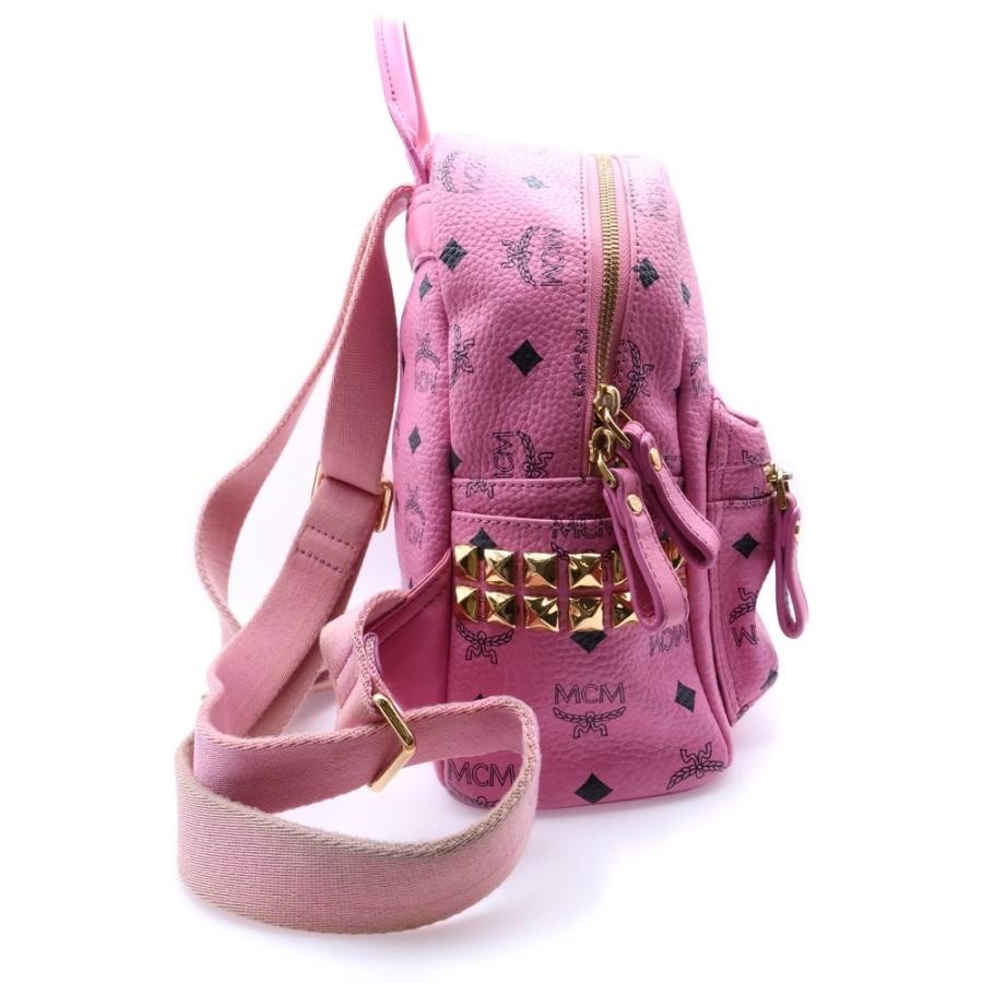 MCM（エムシーエム） エム シー エム ヴィセトス総柄 レザー サイド