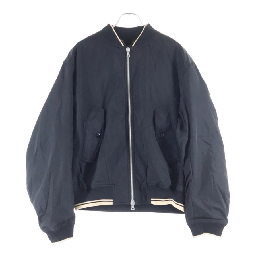 DRIES VAN NOTTEN シルクサテン中綿ボンバージャケット 連載「憧れの逸品」No.277 秋冬はドリス ヴァン ノッテンのボンバー