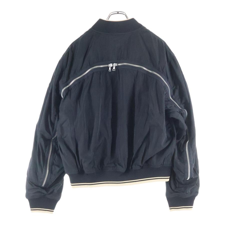 DRIES VAN NOTTEN シルクサテン中綿ボンバージャケット DRIES VAN NOTTEN シルクサテン中綿ボンバージャケット DRIES VAN