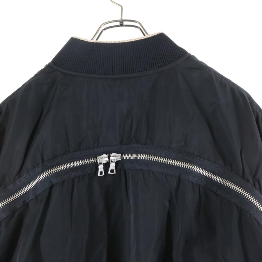 DRIES VAN NOTTEN シルクサテン中綿ボンバージャケット 連載「憧れの逸品」No.277 秋冬はドリス ヴァン ノッテンのボンバー