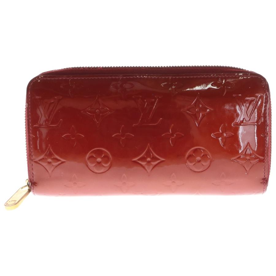 LOUIS VUITTON ルイヴィトン ヴェルニ ジッピーウォレット ロングウォレット 長財布 レッド パテント M91981 ゴールド金具 LOUIS VUITTON（ルイ・ヴィトン） ルイ ヴィトン モノグラム ヴェルニ