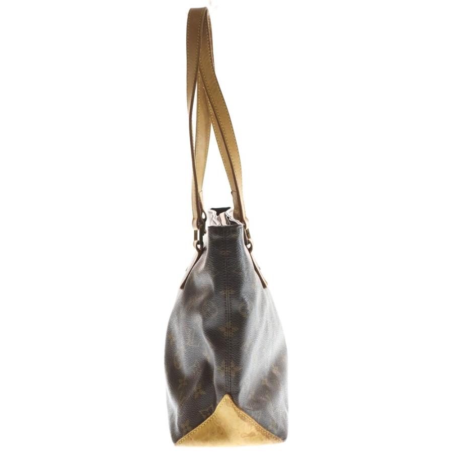 LOUIS VUITTON ルイヴィトン モノグラム カバ・ピアノ トートバッグ ハンドバッグ ブラウン レザー×PVC M51148 ゴールド金具_2