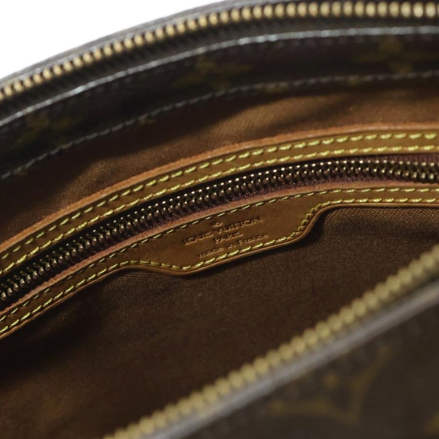 LOUIS VUITTON ルイヴィトン モノグラム カバ・ピアノ トートバッグ ハンドバッグ ブラウン レザー×PVC M51148 ゴールド金具_3