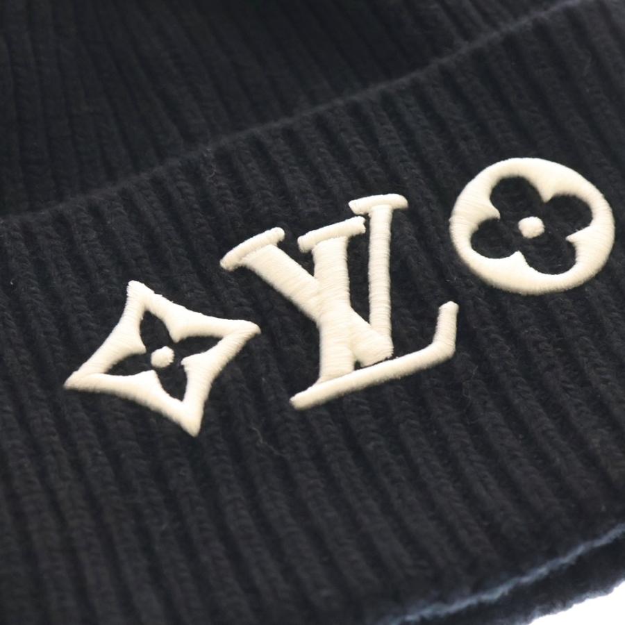 LOUIS VUITTON（ルイ・ヴィトン） ビーニー LV ヘッドライン ノワール