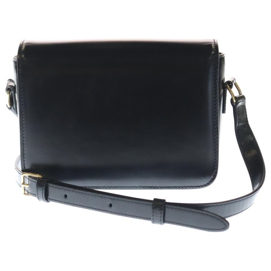 CELINE（セリーヌ） ティーン トリオンフ ショルダーバッグ ブラック