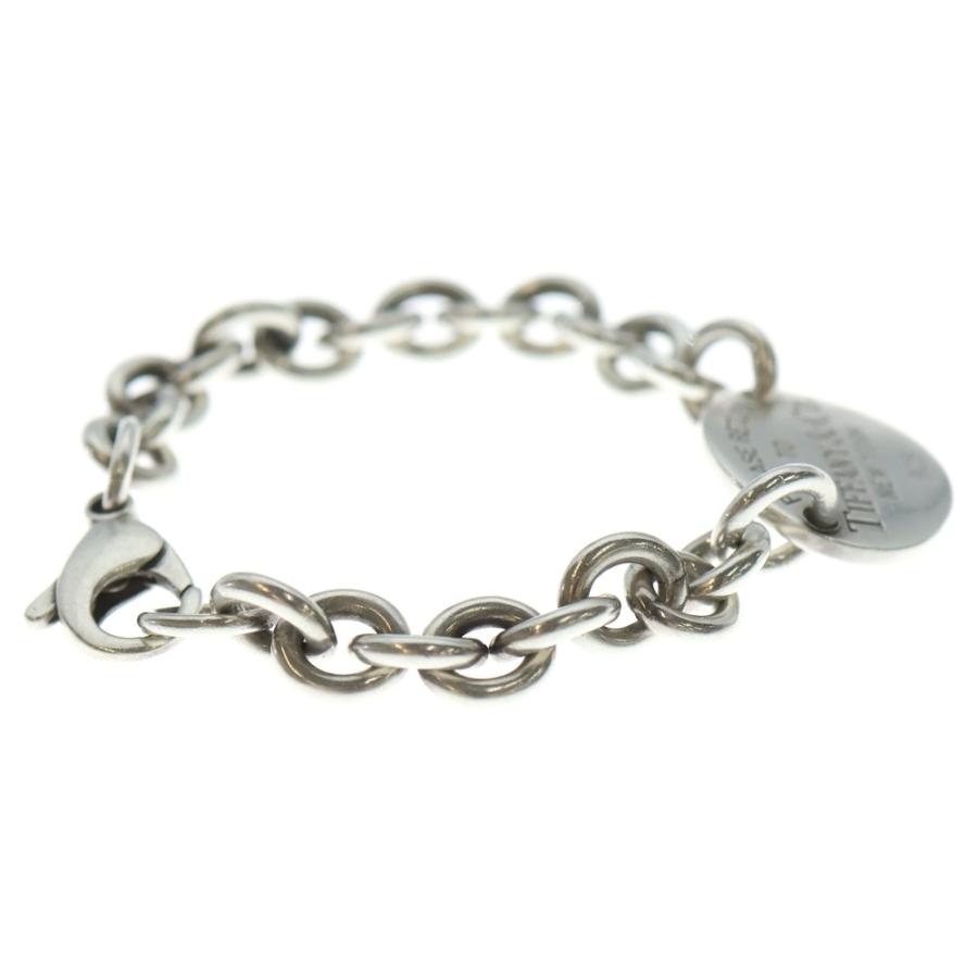 TIFFANY & Co. ティファニー リターントゥオーバル ブレスレット チェーン シルバー 23.9g_2
