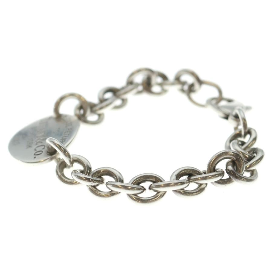 TIFFANY & Co. ティファニー リターントゥオーバル ブレスレット チェーン シルバー 23.9g_3