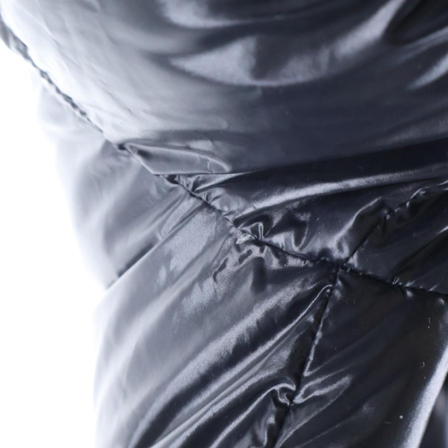 MONCLER モンクレール 23AW ミサモ ワッペンロゴ ダウンジャケット ブラック I20911A00152の画像