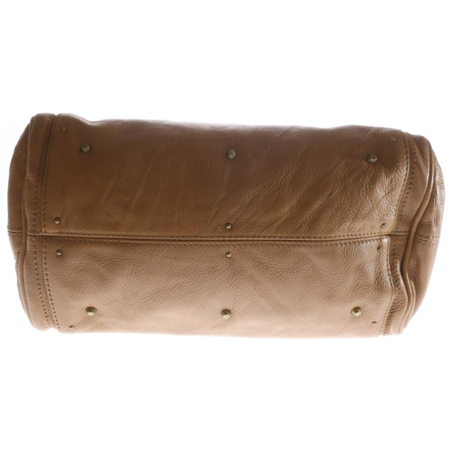 Chloe（クロエ） パディントン ハンドバッグ ブラウン レザー ゴールド