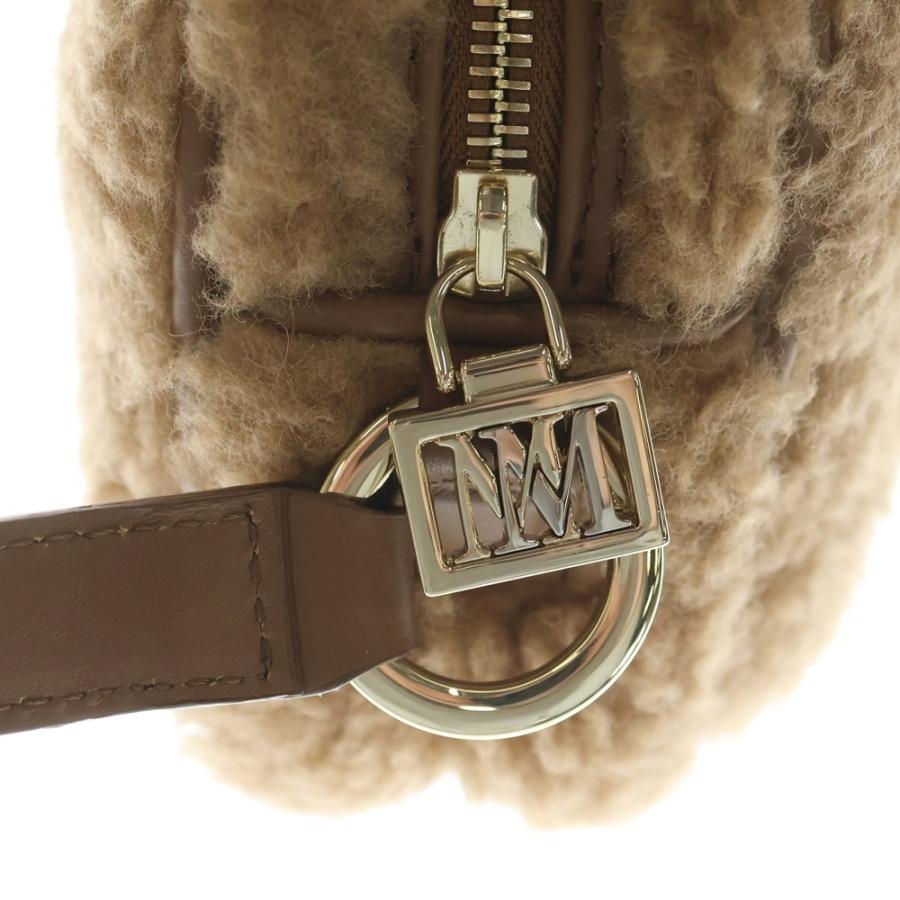 Max Mara（マックスマーラ） テディベア カメラバッグ ブラウン ボア 