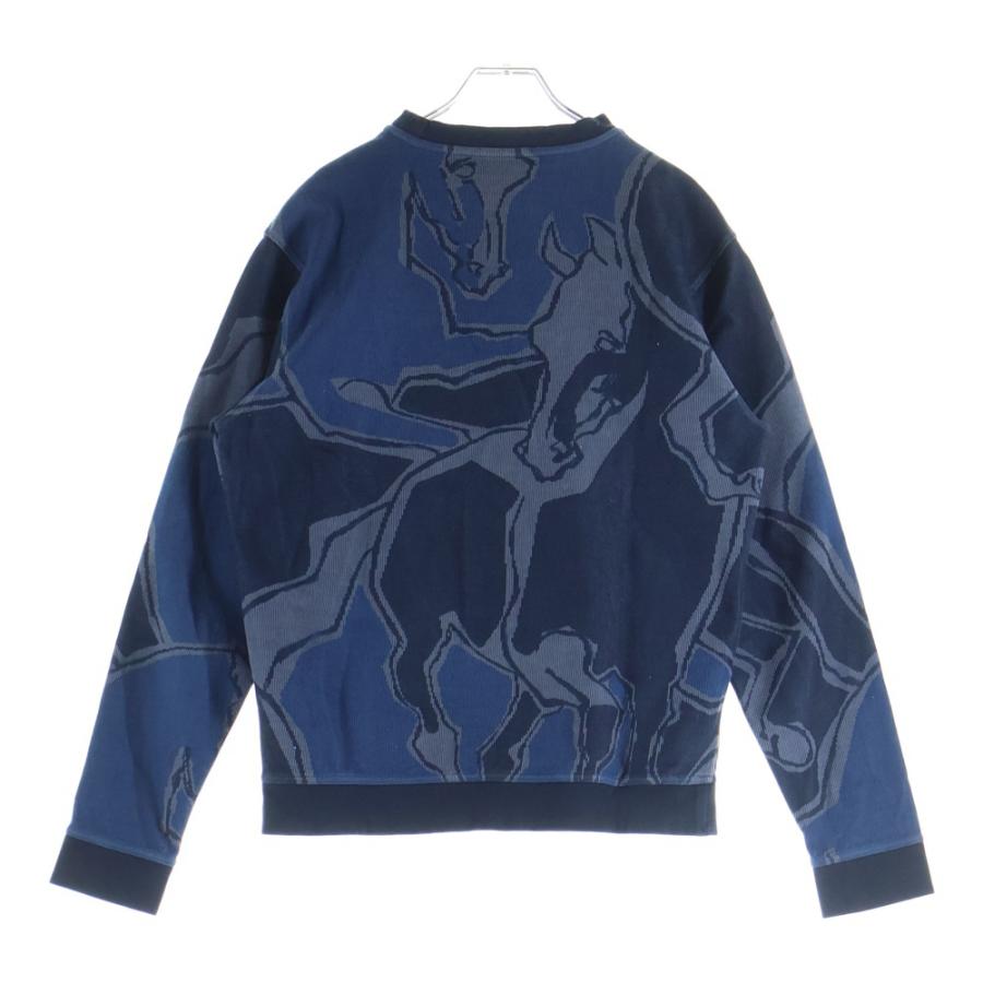 HERMES ネイビー 馬デザイン パーカー HERMES（エルメス） 馬柄スウェット ネイビー : BRING Yahoo!ショップ