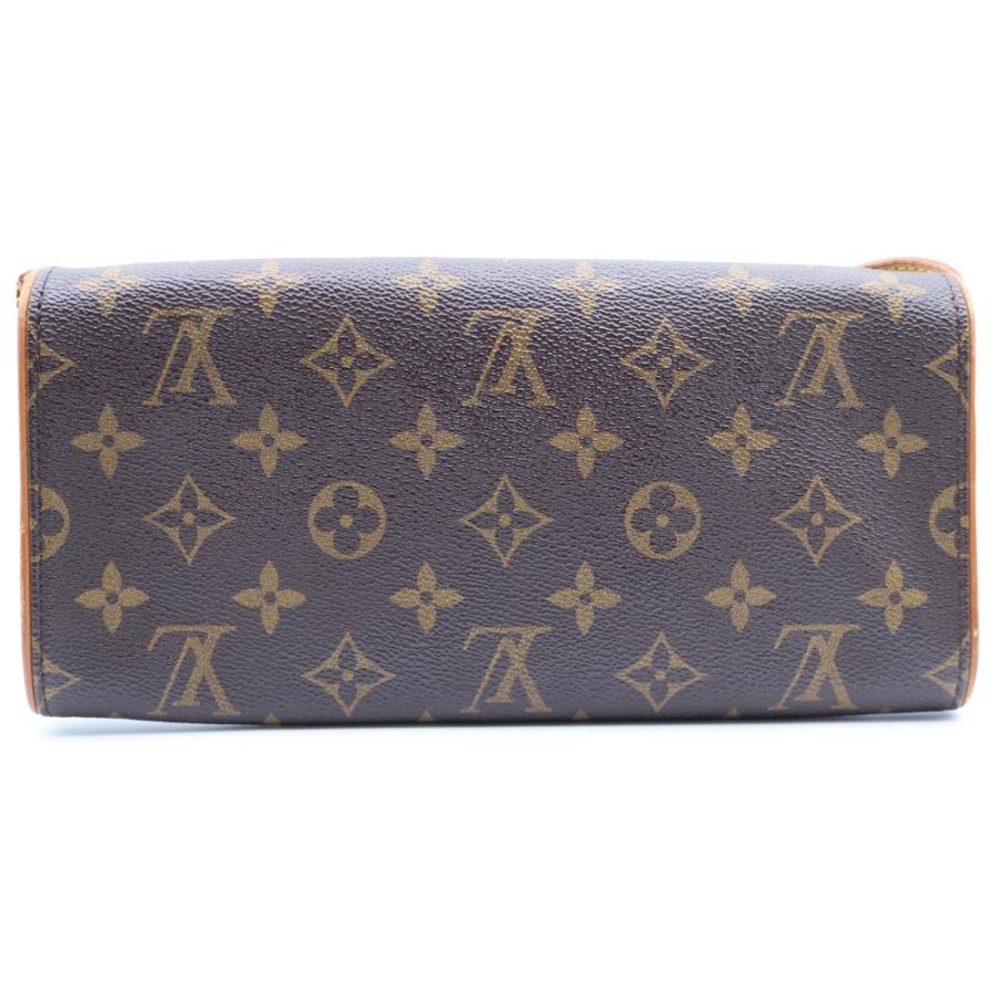 LOUIS VUITTON ルイヴィトン モノグラム ポシェットツインGM ショルダーバッグ ミニポシェット ブラウン PVC×レザー M51852 LOUIS VUITTON（ルイ・ヴィトン） モノグラム ポシェットツインGM