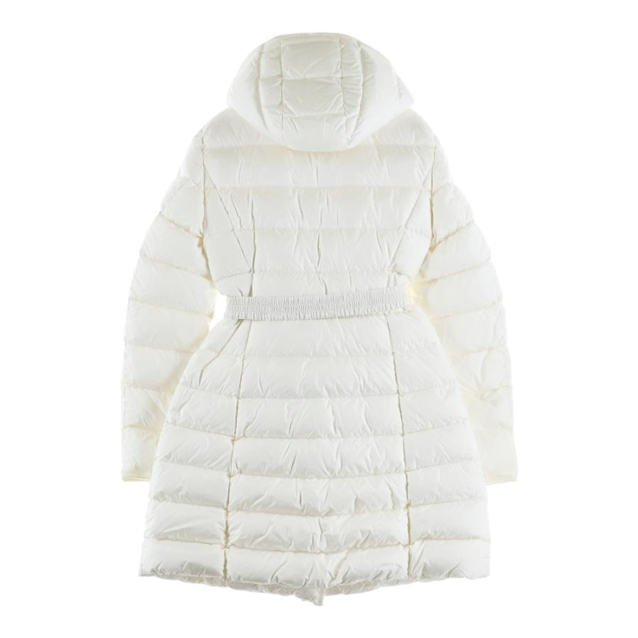 MONCLER モンクレール 23AW HIRMA ナイロン フーデッド ダウンジャケット ロングコート ホワイト I20931C00022