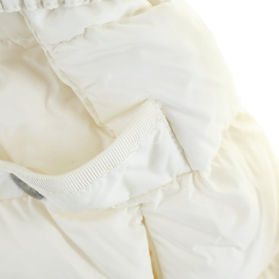 MONCLER モンクレール 23AW HIRMA ナイロン フーデッド ダウンジャケット ロングコート ホワイト I20931C00022