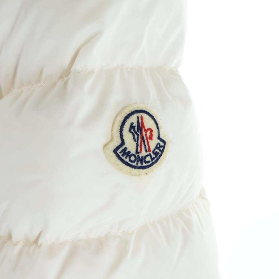 MONCLER モンクレール 23AW HIRMA ナイロン フーデッド ダウンジャケット ロングコート ホワイト I20931C00022